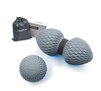 PROIRON Balle de Massage | Boule Lacrosse, Cacahuète Balle de Massage, Idéal pour Fasciite Plantaire, Relaxation Douleur Muscle, Déclenchement Point