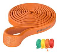 PROIRON Bandes Élastique de Résistance - Bande Elastique Fitness pour tractions, Crossfit, Dips,Traction Assistée, Pilates，Aide aux pullups ou au soulevé de Poid,Orange