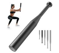 PROIRON Clubbell Barre d'Exercice Cloches en Fonte - Poids de 10kg,Noir