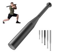 PROIRON Clubbell Barre d'Exercice Cloches en Fonte - Poids de 15kg,Noir