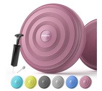 PROIRON Coussin d'équilibre Coussin Gonflable 34cm,bordeaux