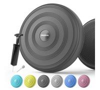 PROIRON Coussin d'équilibre Coussin Gonflable 34cm,noir