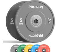 PROIRON Disque Olympique 5/10/15/20/25kg, Disques d'haltères standard IWF, Disque Musculation 50mm, Disque Poids pour Maison et Salle de Sport