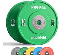 PROIRON Disque Olympique 5/10/15/20/25kg, Disques d'haltères standard IWF, Disque Musculation 50mm, Disque Poids pour Maison et Salle de Sport