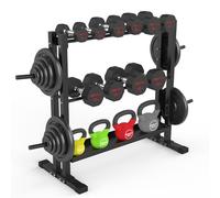 PROIRON Rack Haltères, Support pour Haltères Kettlebell et Disques, Maxinum 1000lbs Haltères Rangement pour Maison/Salle de Sport