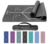 PROIRON Tapis Yoga antidérapant Tapis de Sport Tapis d'exercice pour la Salle de Sport à la Maison avec Sangle de Transport - 1730 mm x 610 mm x 4 mm