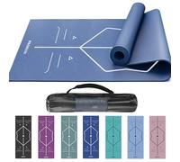 PROIRON Tapis Yoga antidérapant Tapis de Sport Tapis d'exercice pour la Salle de Sport à la Maison avec Sangle de Transport - 1730 mm x 610 mm x 4 mm