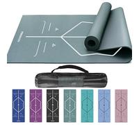 PROIRON Tapis Yoga antidérapant Tapis de Sport Tapis d'exercice pour la Salle de Sport à la Maison avec Sangle de Transport - 1730 mm x 610 mm x 4 mm