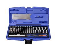 Projahn 1/4 "Embouts avec marques 60 pièces avec tournevis à cliquet avec compartiment 4097