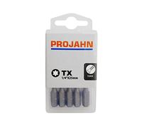 Projahn 2772-10 1/10,2 cm TX T50 Boîte d'embouts - Argent (10 pièces)
