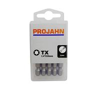 Projahn 2831-10 Lot de 10 forets 1/4'' TX T10 Longueur 50 mm