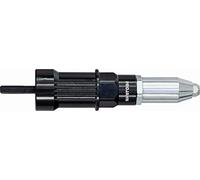Projahn 398063 Adaptateur de rivet aveugle professionnel (pour perceuses et visseuses sans fil, adaptateur de rivet aveugle)