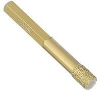 Projahn 59810 Diamant même refroidissement Tige 6 pans et foret, diamètre 10 mm