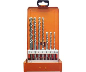 Projahn 83300 Ensemble de 7 mèches avec étui pour marteau perforateur 5-12 mm