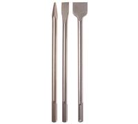 Projahn Meissel-Set 3tlg. ECO SDS-max Ciseau Pointu Burin Plat Pelle Burin