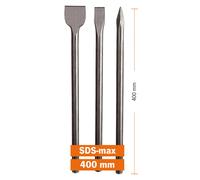 Projahn Meissel-Set 3tlg. ECO SDS-max Ciseau Pointu Burin Plat Pelle Burin