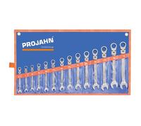 PROJAHN Trousse 14 clés à cliquet GearTech articulées 6 à 19 mm - 3493
