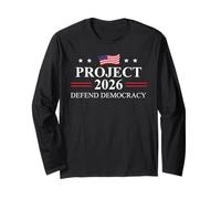 Project 2026 Defend Democracy Protest Sign Fight Oligarchy Manche Longue