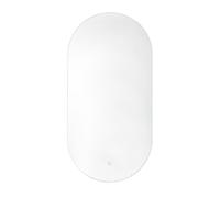 Project 40x80 cm miroir avec éclairage LED, film chauffant antibuée et capteur tactile (ZPROV8040LED)