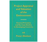 Project Appraisal And Valuation Of The Environment