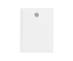Project by Siko Receveur de douche rectangulaire 120x90 cm marbre coulé, blanc (SATSVPRO12090)