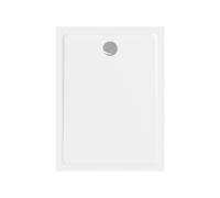 Project by Siko Receveur de douche rectangulaire 140x80 cm marbre coulé, blanc (SATSVPRO14080)