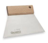 Project DIY V-Notch Truelle adhésive pour parquet - B1 pour application de colle à bois - Compatible avec Bona, Osmo, Kahrs, Junckers, Rewmar, Sika, Lecol (18 cm de large)