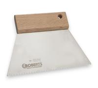 Project DIY V-Notch Truelle adhésive pour parquet - B2 - Pour application de colle à bois - Compatible avec Bona, Osmo, Kahrs, Junckers, Rewmar, Sika, Lecol (B2 Épandeur d'adhésif (18 cm de large)