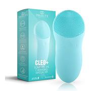 Project E Beauty Cleo+ Sonic Brosse nettoyante pour le visage | Nettoyage quotidien | Exfoliation douce | Nettoyant visage portable sans fil | Silicone souple imperméable