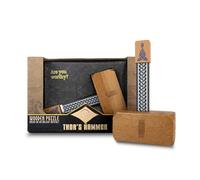 Project Genius Inc. Casse-tête en bois Marteau de Thor Marron