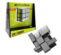Project Genius | Inverse : Puzzle Reflectron Twist & Solve - Niveau de difficulté : Difficile Puzzle portable à motif miroir irrégulier Décoratio