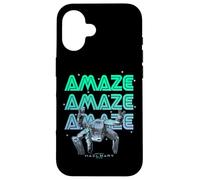 Project Hail Mary Amazing Rocky The Alien Neon Portrait Coque pour iPhone 16
