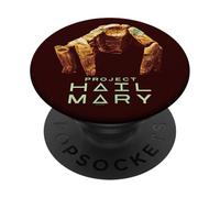 Project Hail Mary Rocky The Alien Distressed Portrait PopSockets PopGrip Adhésif
