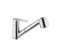Project mitigeur avec douchette extractible, chrome (SATBSPRO283)