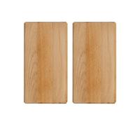 PROJECT OF WOOD Lot de 2 blocs de yoga - 23 x 15 x 7,5 cm - Pour yoga, pilates, étirement et méditation - Naturellement respectueux de l'environnement - Support stable pour l'entraînement - Bois de