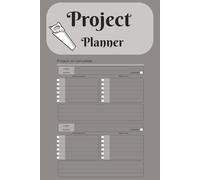 Project Planner: A Great gift for the Renovator, DYI, Task Manager, Handywoman/Man