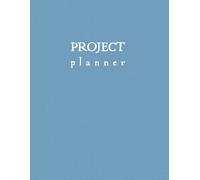 Project Planner: Light Blue Softcover Dotted & Lined Journal For Design Planning By Schoolnest