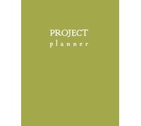 Project Planner: Light Green Softcover Dotted & Lined Journal For Design Planning By Schoolnest