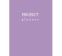 Project Planner: Light Purple Softcover Dotted & Lined Journal For Design Planning By Schoolnest