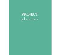 Project Planner: Teal Softcover Dotted & Lined Journal For Design Planning By Schoolnest