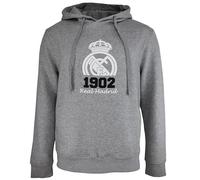 PROJECT ROGERS & JLK SL Sudadera Con Capucha Hoodie Nº 21 Del Real Madrid Sweatshirt à Capuche, Gris, M-XXL Mixte