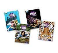 Project X Code Extra: Green Book Band, Oxford Level 5: Jungle Trail And Shark Dive, Class Pack Of 12