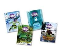 Project X CODE Extra Orange Book Band Oxford Level 6 Fiendish Falls and Big Freeze Mixed Pack of 4 by Isabel Thomas Isabel Thomas (Auteur)