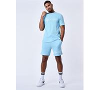 PROJECT X PARIS Bermuda Pantalon Corto Couleur : bleu clair Short Wave 3 POCHES CORDON DE RESSERAGE LOGO BRODE 65% coton, pour homme, parfait pour le quotidien et le streetwear, avec taille L