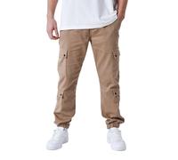 Project X Paris Cargo Multi-Poches avec Serrage élastique Beige 30US