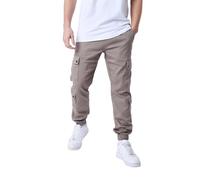 Project X Paris Cargo Multi-Poches avec Serrage élastique Taupe 29US