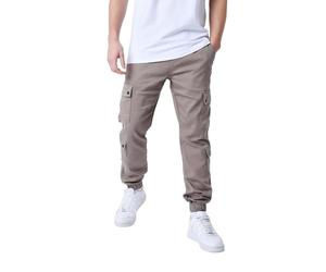 Project X Paris Cargo Multi-Poches avec Serrage élastique Taupe 31US