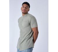 Project X Paris Chemise Manches Courtes Col Mao Kaki S