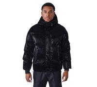 Project X Paris Doudoune ultra brillante à capuche Noir L