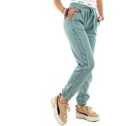PROJECT X PARIS Pantalon de jogging couleur : bleu vert 55% coton, 45% polyester pour femme, adapté pour les loisirs et le confort, avec taille S